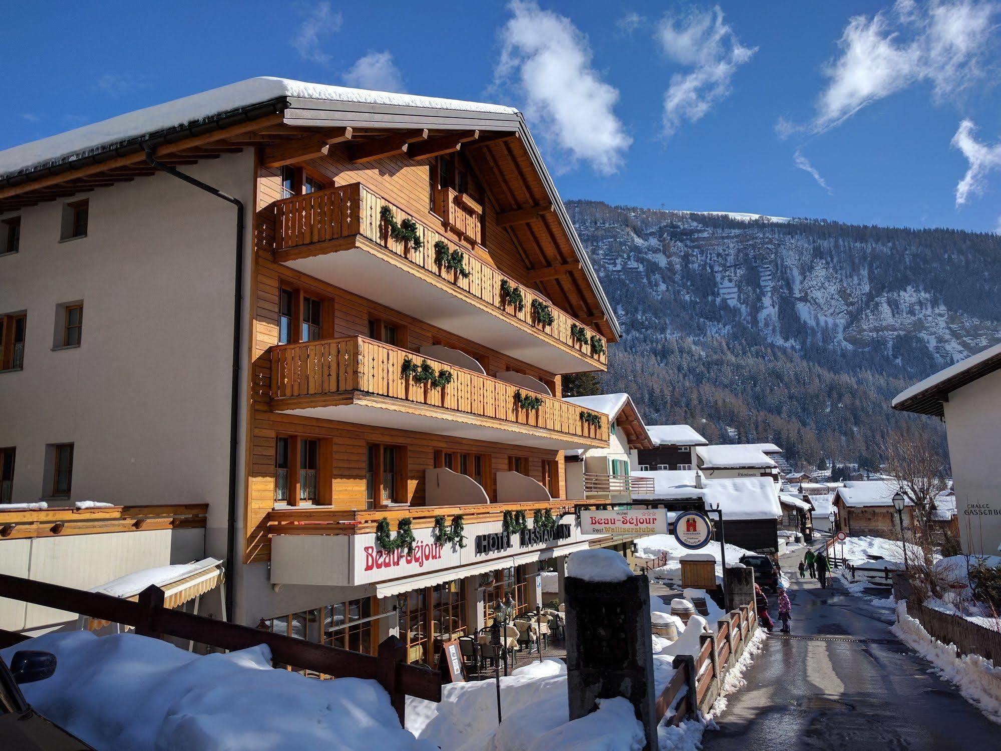 Hotel Beau-Séjour Leukerbad Exterior foto